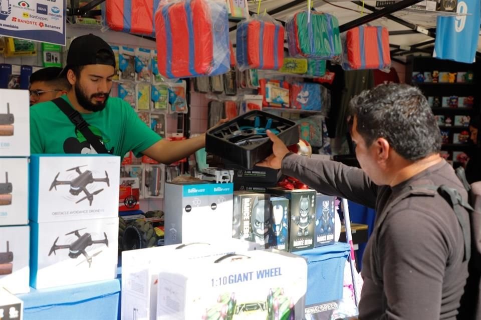 Los drones forman parte de las listas de los niños.