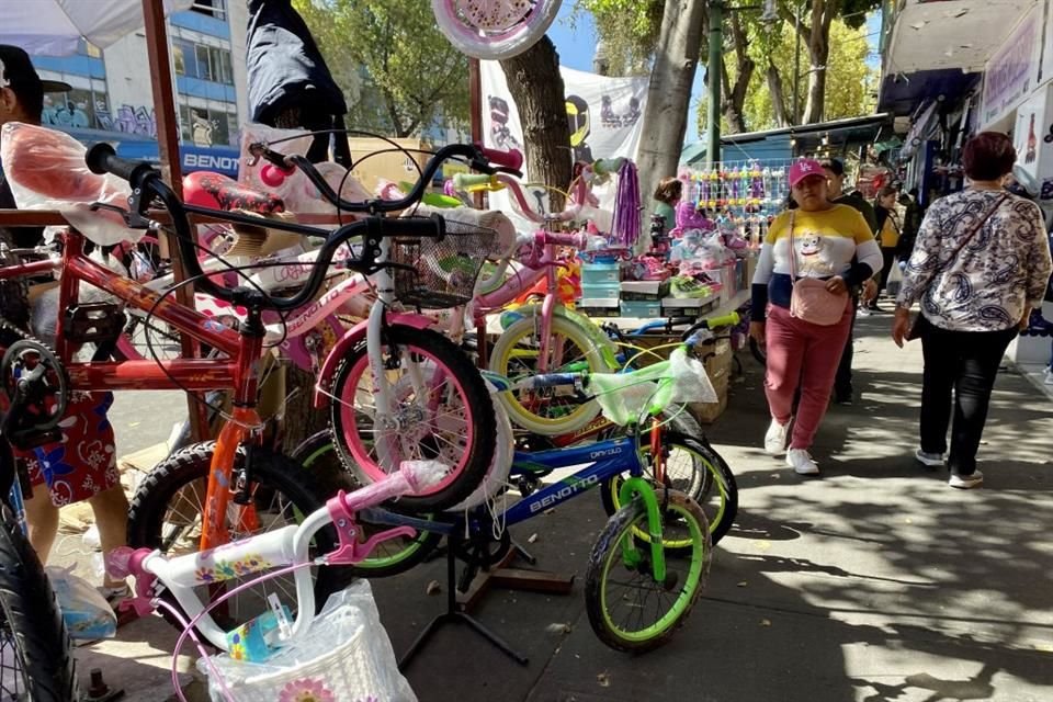 Las bicis son anualmente una opción para los niños.