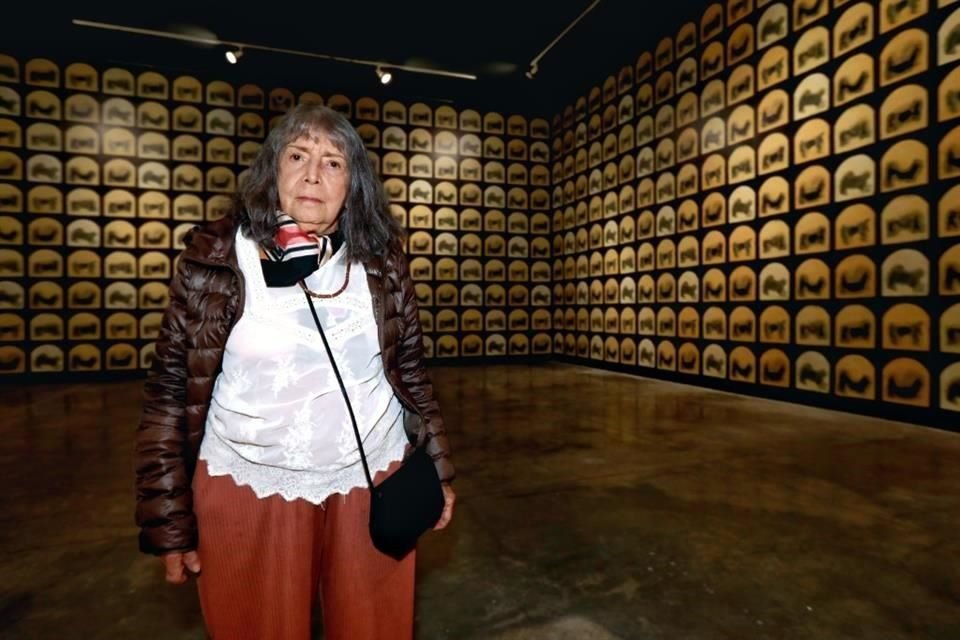 Beatriz González inauguró en el MUAC a fines del año pasado una muestra curada por Natalia Gutiérrez y Cuauhtémoc Medina.