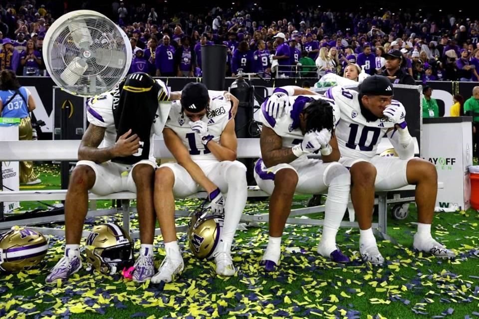 Imagen que habla por sí sola... La desolación de los Huskies.