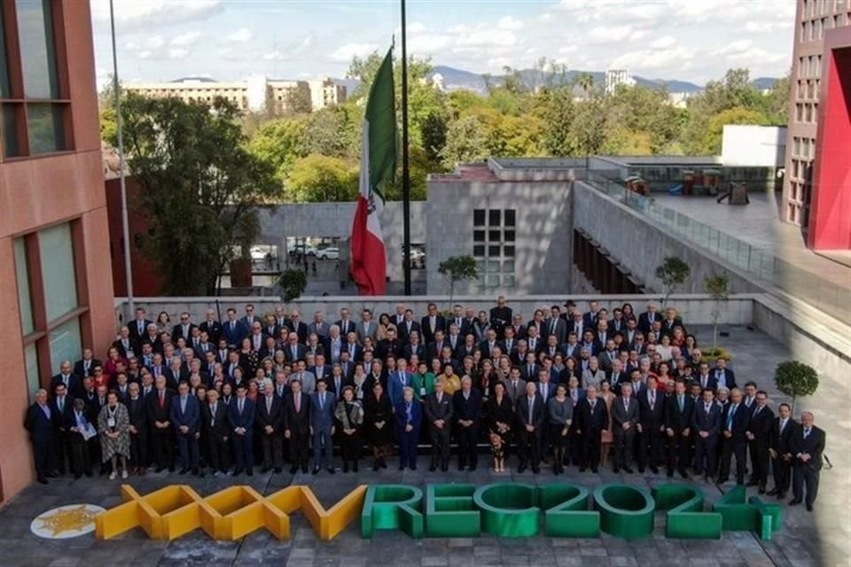 La 35 reunión anual de embajadores y cónsules se realiza en la sede de la SRE.