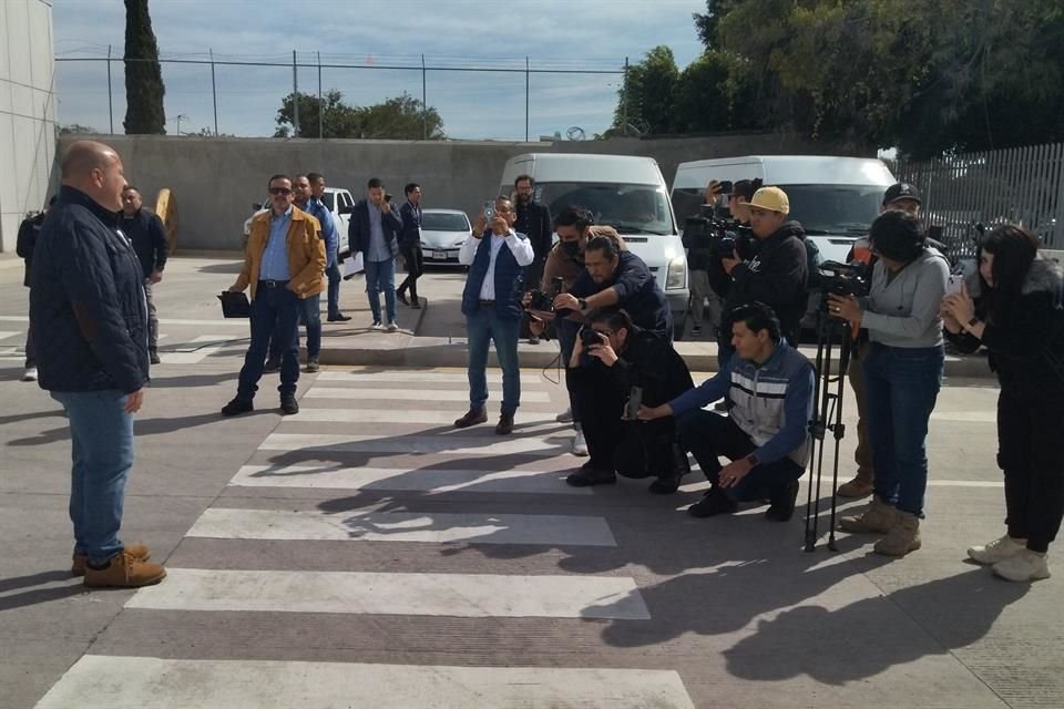 Enrique Alfaro acudió este miércoles a un evento al Hospital de Cancerología.