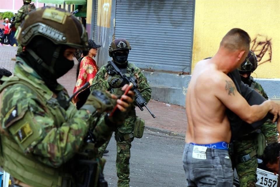 Los detenidos pertenecen a los grupos terroristas Tiguerones, Lobos y Choneros.