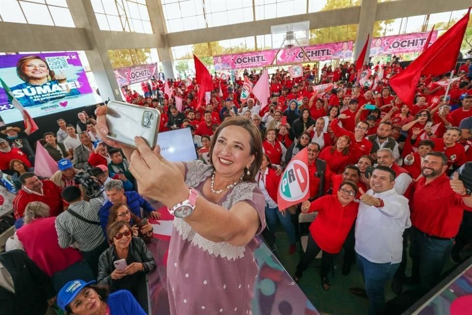 Xóchitl Gálvez realizó una gira en Los Cabos.