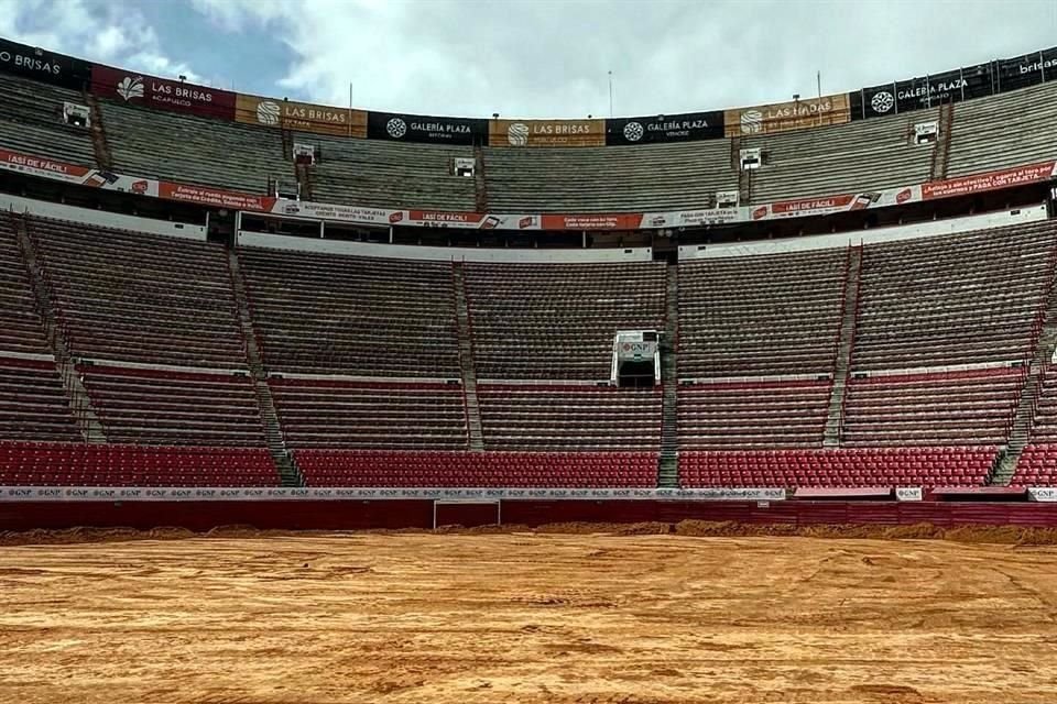 La Plaza México está lista para volver a tener tauromaquia.