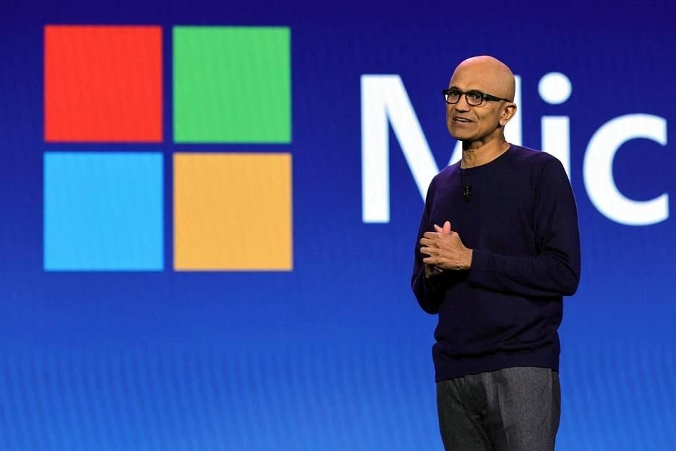 Satya Nadella, presidente ejecutivo de Microsoft.