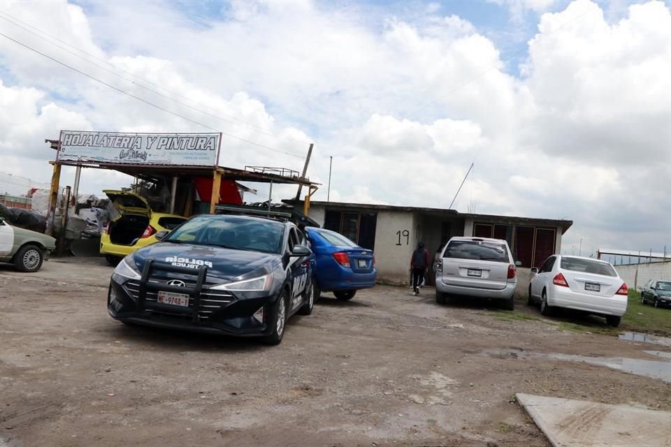 La Policía acudió al sitio para revisar el caso.