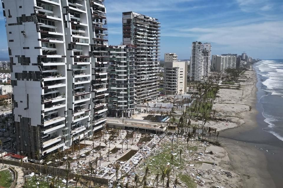 'Otis' es hasta ahora el segundo huracán de mayor impacto en bienes asegurados.