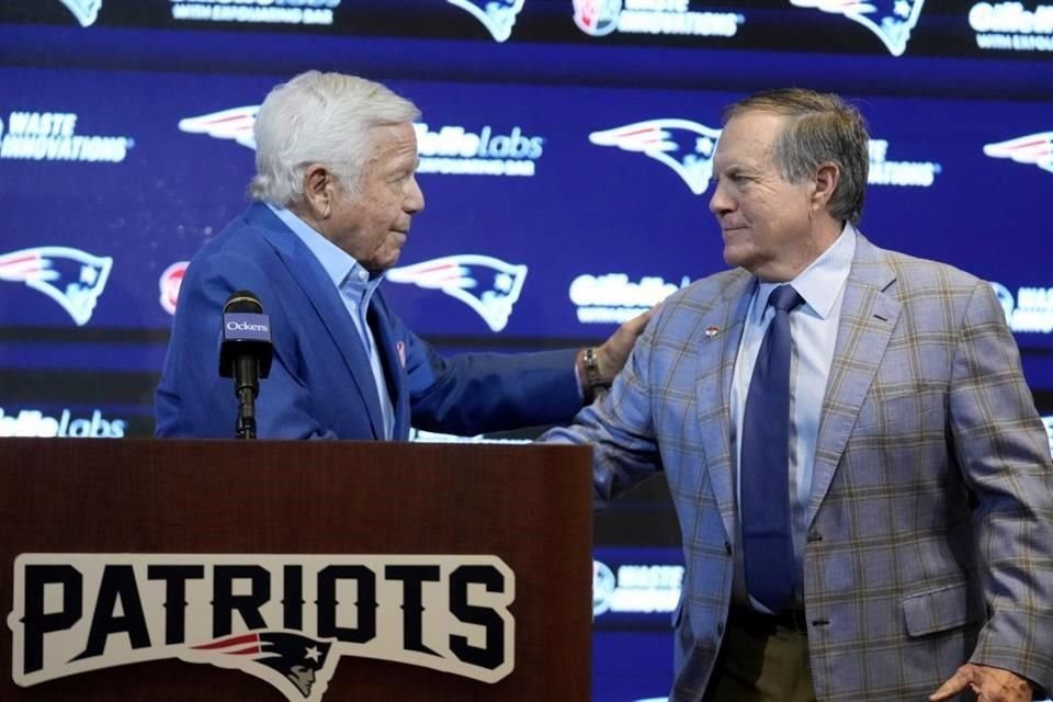 Bill Belichick dejó al equipo tras 24 años.