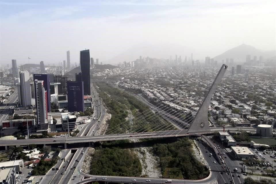 San Pedro llegó a registrar la peor contaminación de la zona metropolitana en al menos un par de ocasiones durante el día.