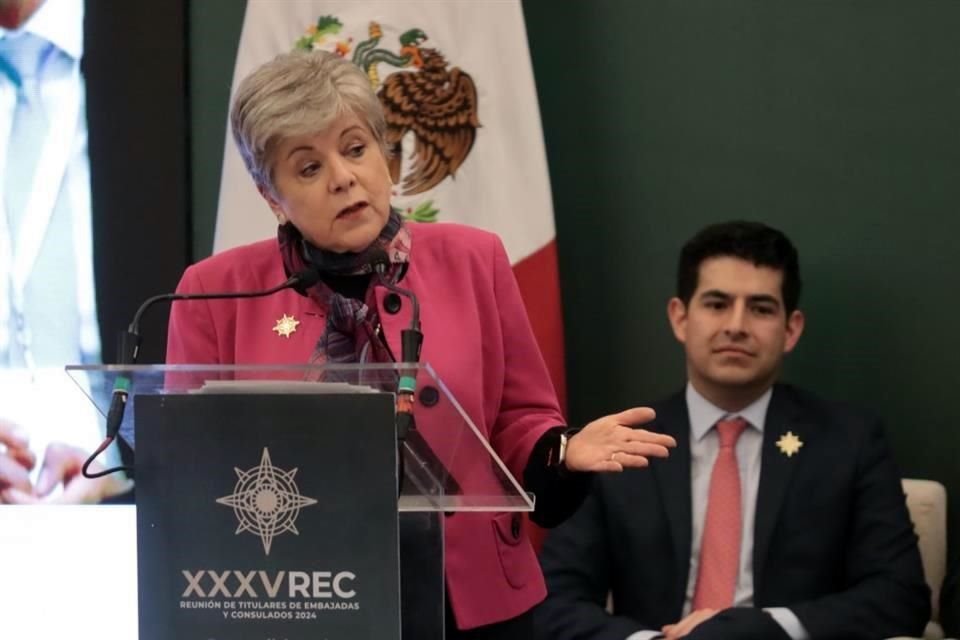 La Canciller alertó que el tema de la frontera y la migración probablemente serán utilizados con fines electorales en Estados Unidos.