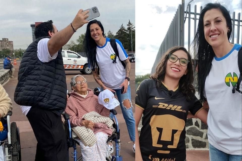 Jenni Hermoso brilló dentro y fuera de la cancha en su debut con Tigres Femenil, aunque también recibió cariño de la afición de Pumas.