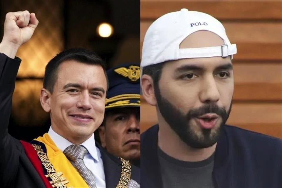 El Presidente de Ecuador, Daniel Noboa, se desmarcó de los métodos de su par de El Salvador, Nayib Bukele, en su lucha contra las bandas.