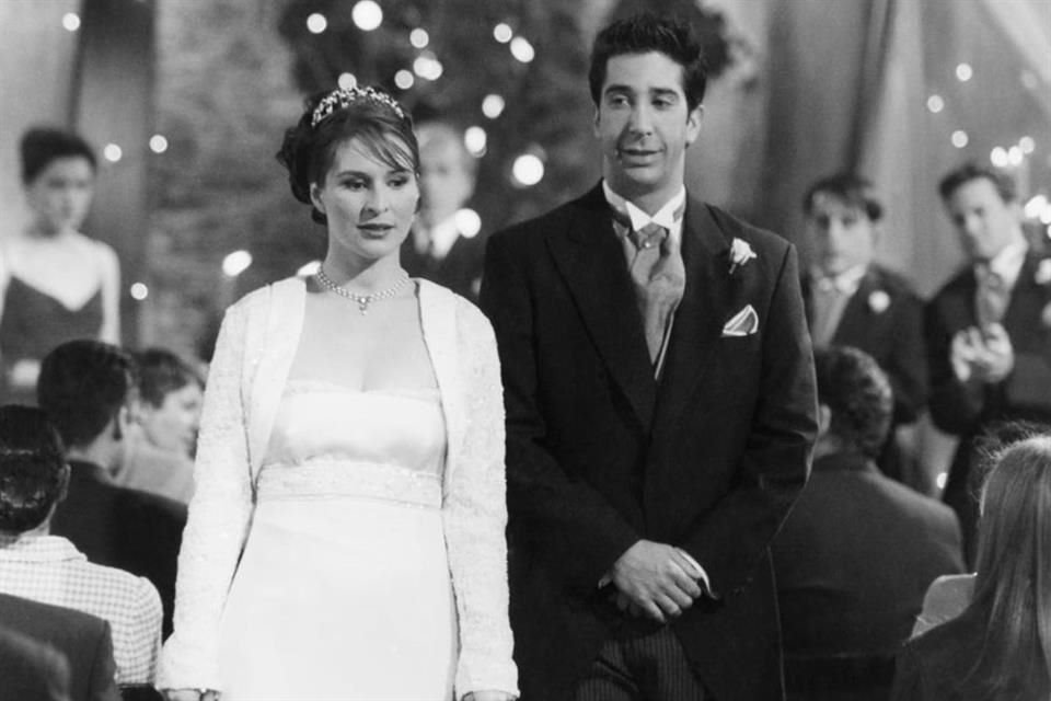 Los guiones corresponden a la cuarta temporada, donde Ross Geller contrae nupcias con Emily.