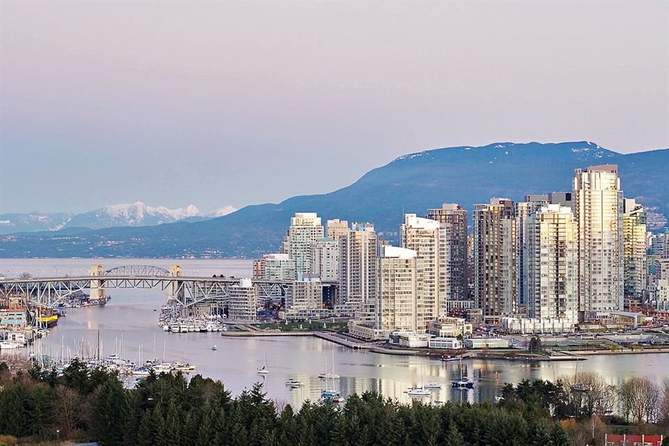 Vancouver, una bella ciudad portuaria.