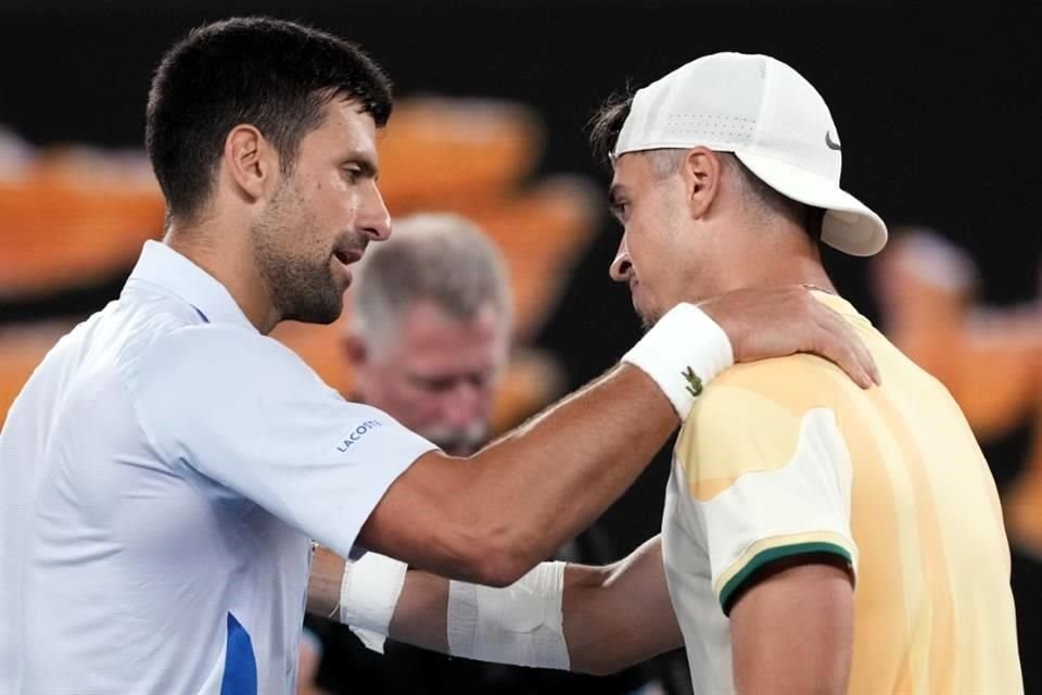 Novak Djokovic reconoció que Dino Prizmic tuvo una gran actuación y que el partido se lo pudo haber llevado cualquiera.