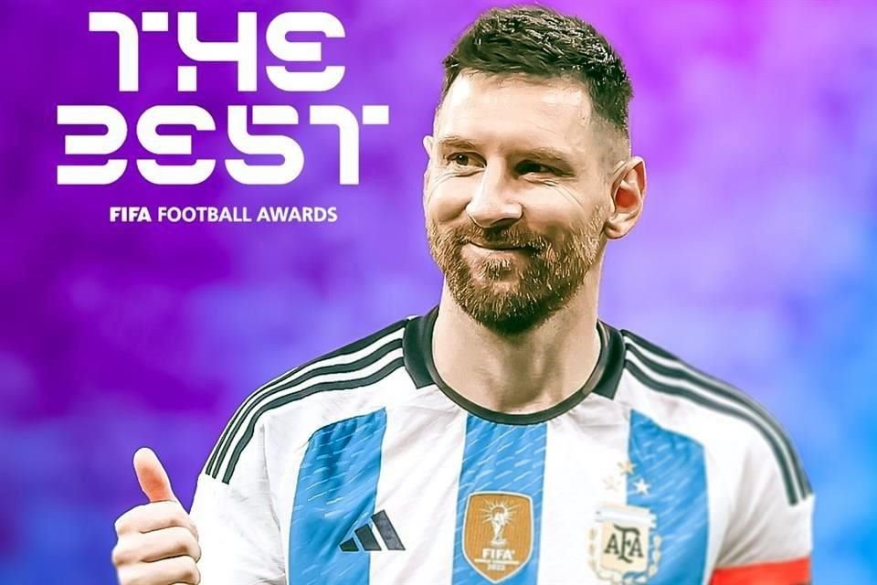 Lionel Messi gana por tercera ocasión este premio.