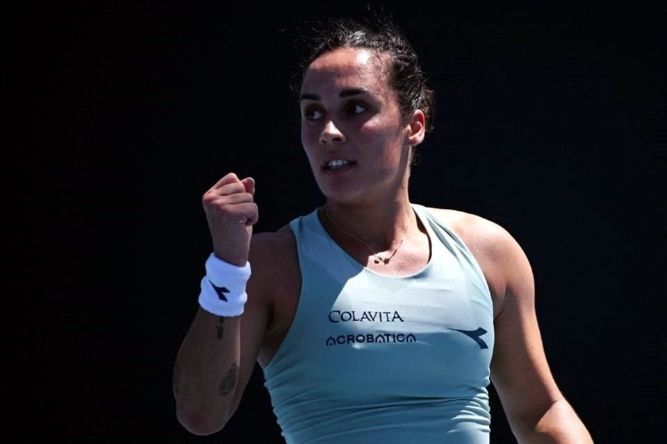 Martina Trevisan se recuperó y echó en la primera ronda a la mexicana Zarazúa.