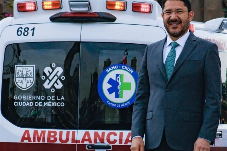 El Jefe de Gobierno, Martí Batres, destacó que éstas ayudarán a reducir los tiempos de atención y traslado de pacientes a los hospitales.