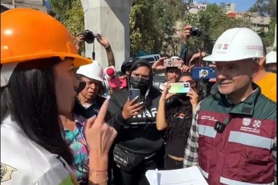 Lía Limón aseguró que ha solicitado reuniones con el titular de Sobse para tratar las obras del Tren Interurbano; la dependencia negó esta versión.