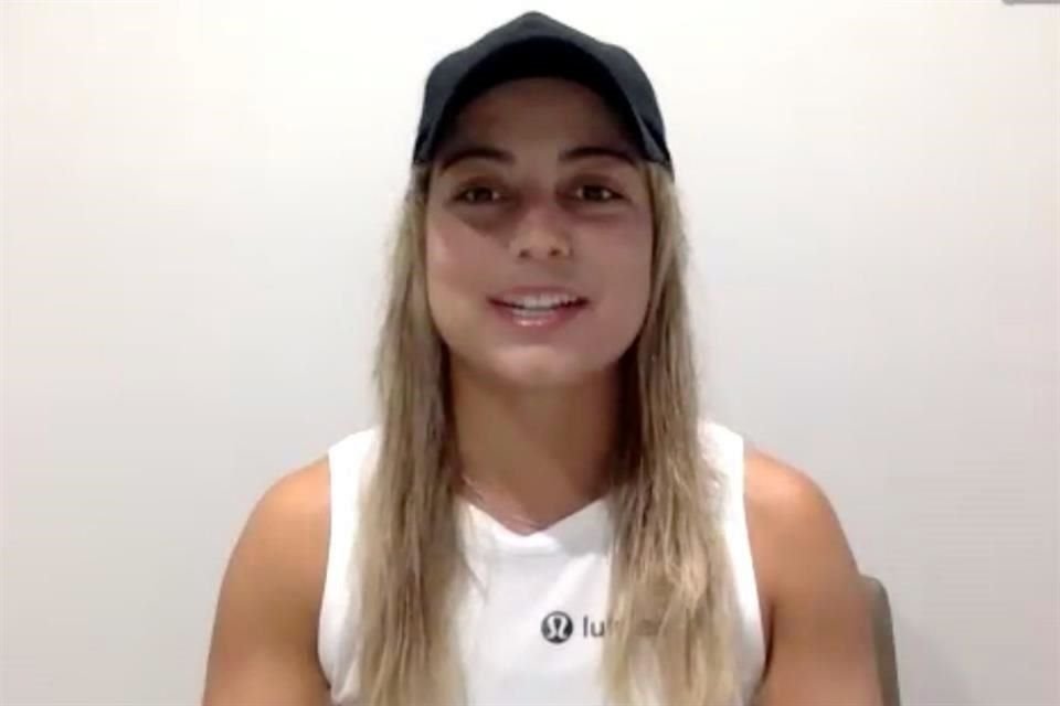 Renata Zarazúa admitió que le gusta mucho jugar en Roland Garros.