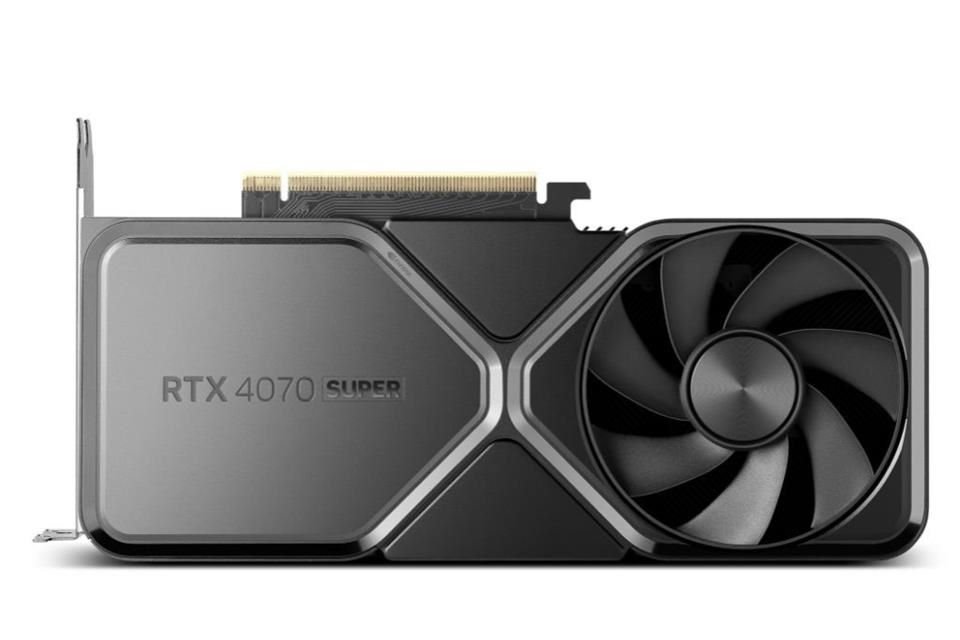 Muy de cerca en capacidades le sigue la GPU GeForce RTX 4070 Super.