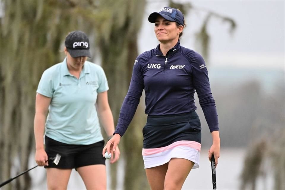 Con una segunda ronda de 71 golpes, uno bajo par, la mexicana Gaby López se mantuvo a sólo dos golpes del liderato del Torneo de Campeonas.