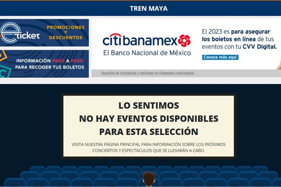 Tras nueva falla del Tren Maya, que ayer dejó a usuarios varados durante más de 4 horas, se suspendió la venta de boletos hasta nuevo aviso.