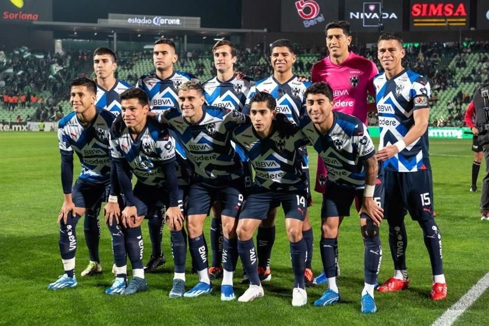 Así saltaron los Rayados al duelo de este domingo en Torreón.