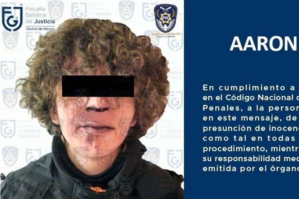 Joven de 19 años fue detenido por, presuntamente, asesinar a su madre y herir a su hermano el fin de semana en su domicilio en Roma Norte.