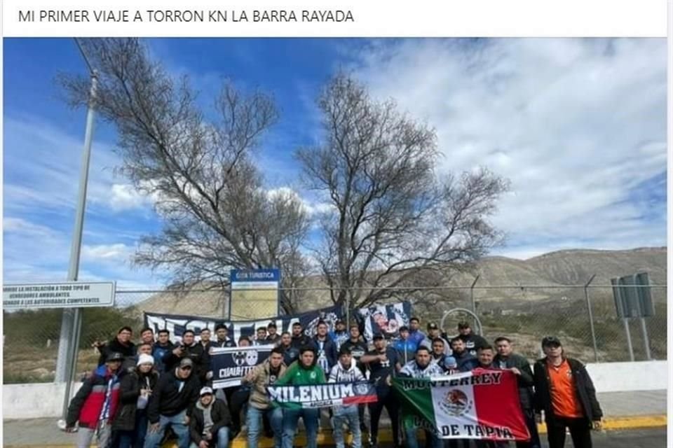 La seguidora narraba con alegría en redes su trayecto a Torreón.