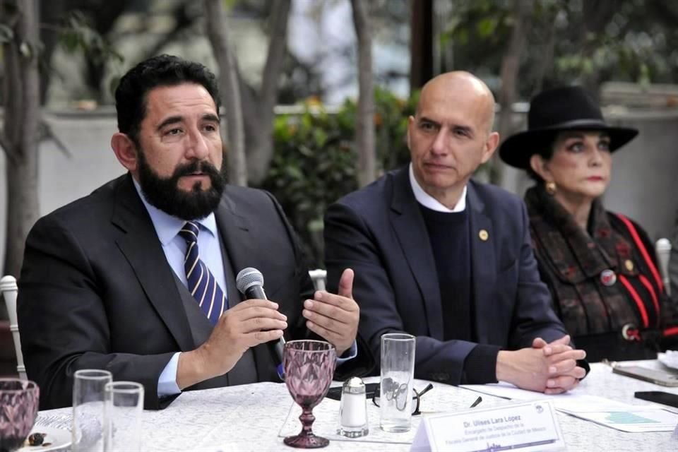 Ulises Lara acudió a la primera sesión del Consejo Ciudadano para la Seguridad y Justicia de la Ciudad de México