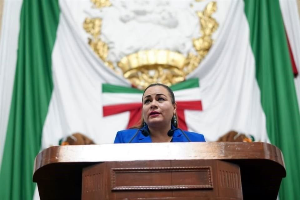 Elizabeth Mateos, diputada de Morena.