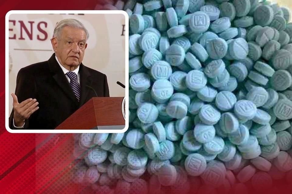 Luego que titular de la AIC de FGR dijera que México es campeón en producir fentanilo, AMLO pidió a la Fiscalía precisar la información.