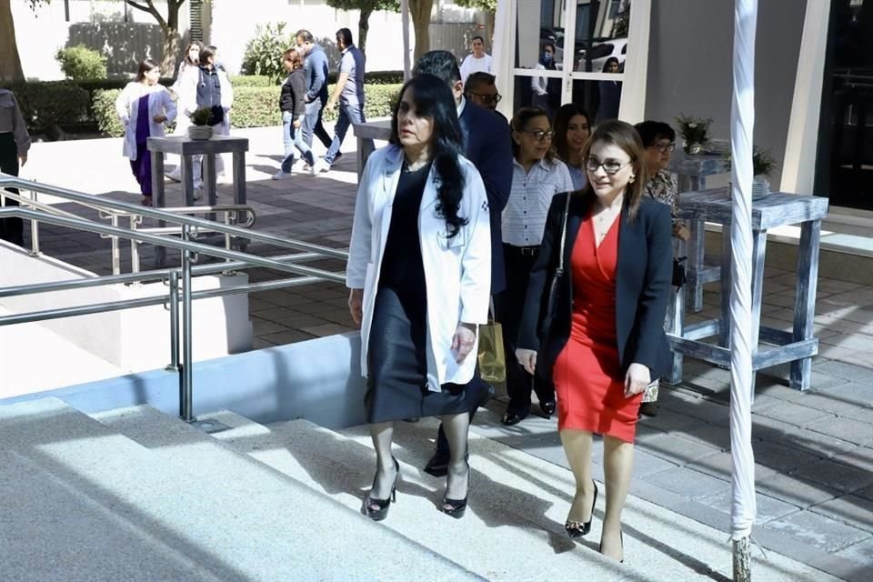 Lucía Guerrero Avendaño señaló que en el nosocomio a su cargo también se entregaron más de un millón 600 mil medicamentos.