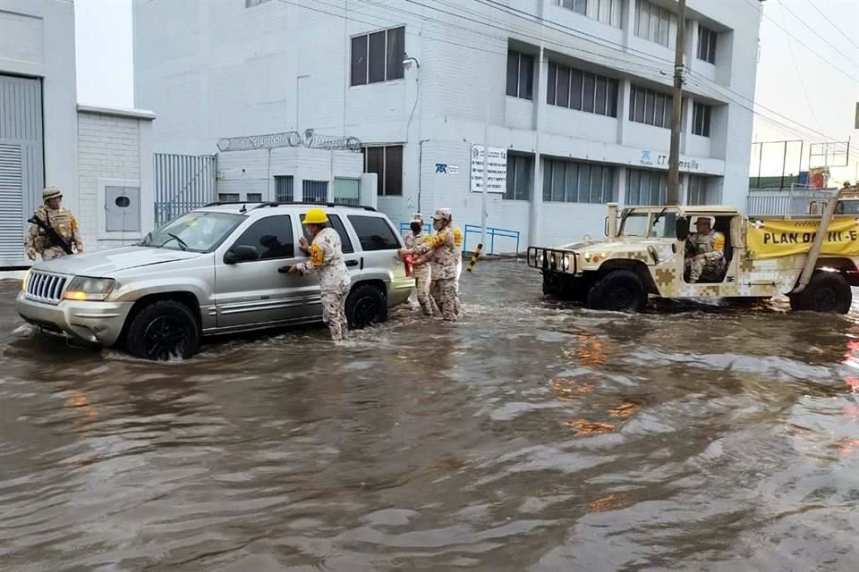 Elementos del Ejército en la aplicación del Plan DN-III.