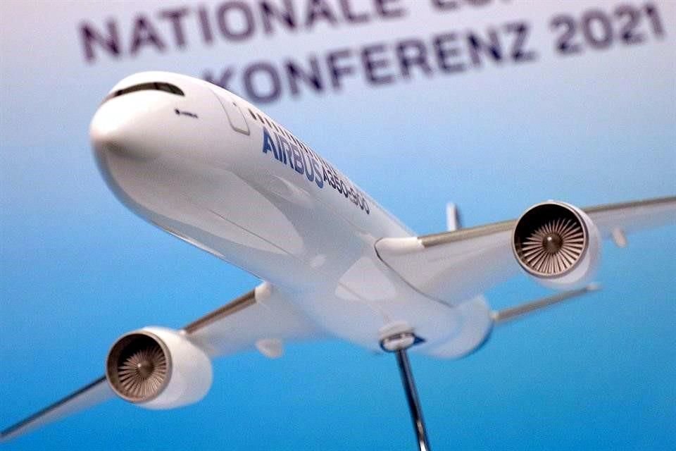 Airbus entregó 36 aviones comerciales en junio de 2020.