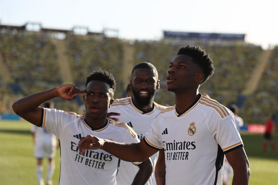 Vini Jr. y Aurélien Tchouaméni marcaron para el triunfo de Real Madrid en Las Palmas.