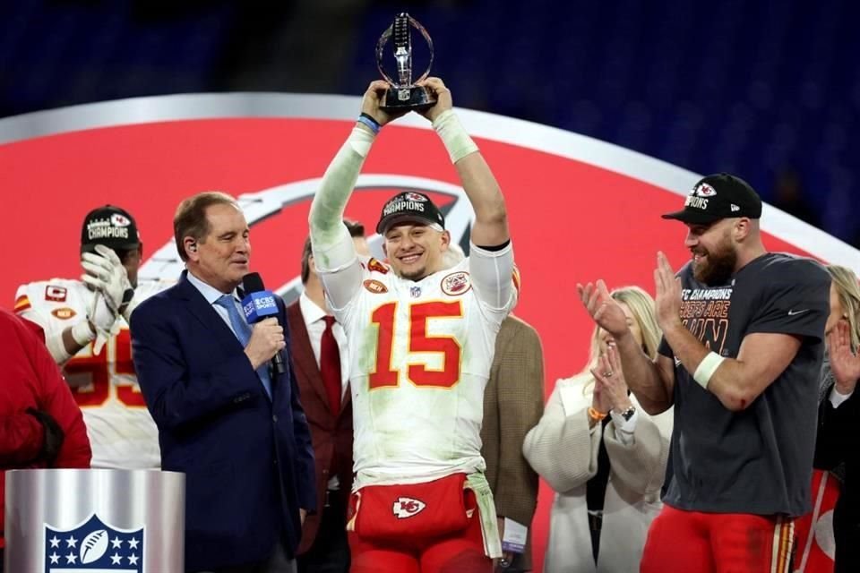 Patrick Mahomes intentará conquistar un nuevo título de la NFL.