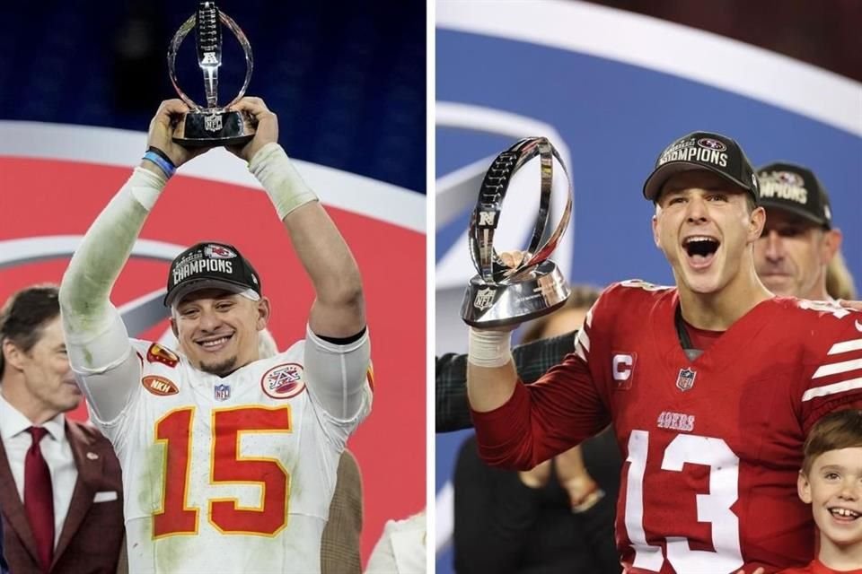 Los Chiefs de Kansas City se enfrentarán a los 49ers de San Francisco, en una reedición del Super Bowl LIV.