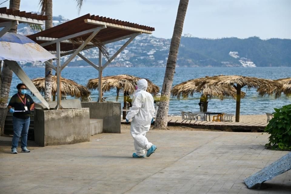 En playa Los Morros, dos personas fueron asesinadas. 