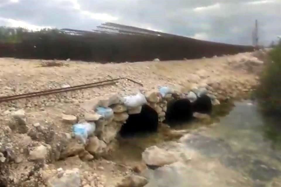 Así luce el estero Chac en  Bacalar.