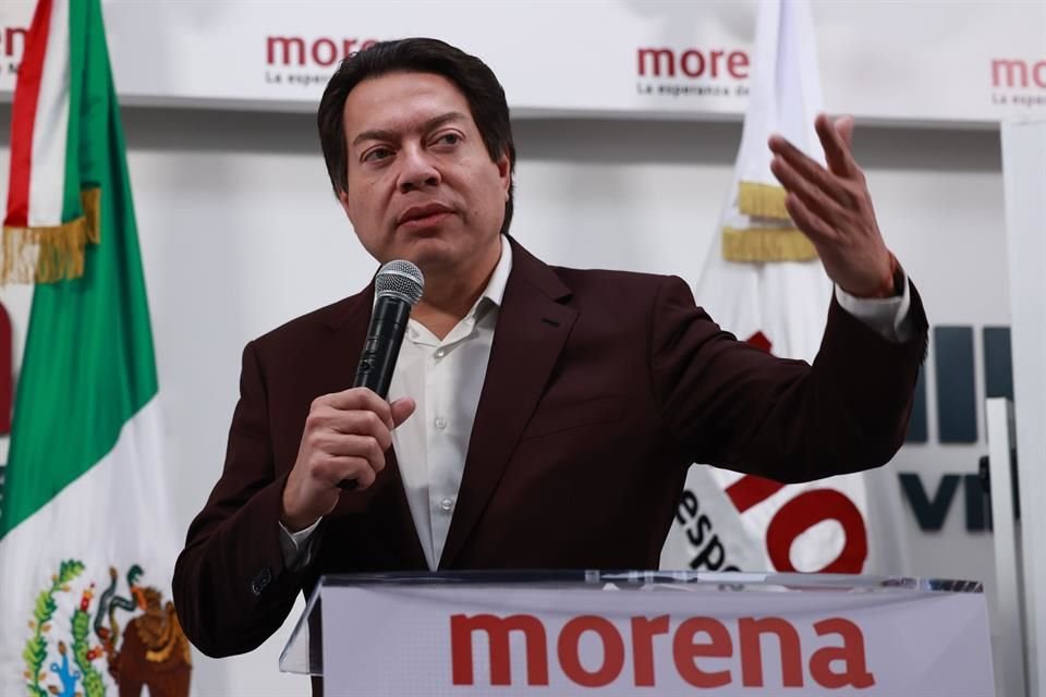 Mario Delgado, dirigente de Morena.