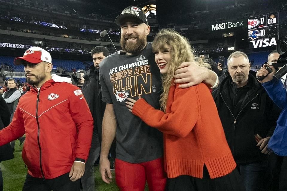 La pareja ha sido la sensación esta temporada de la NFL.