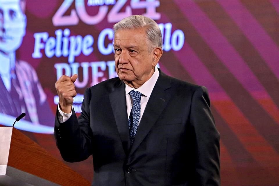 AMLO pidió al Gobierno de EU presentar pruebas sólidas por investigación en la que, supuestamente, narcos financiaron campaña en 2006.