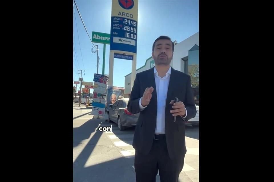 'Se puede reducir el precio de la gasolina, sobre todo a largo plazo', aseguró el aspirante.