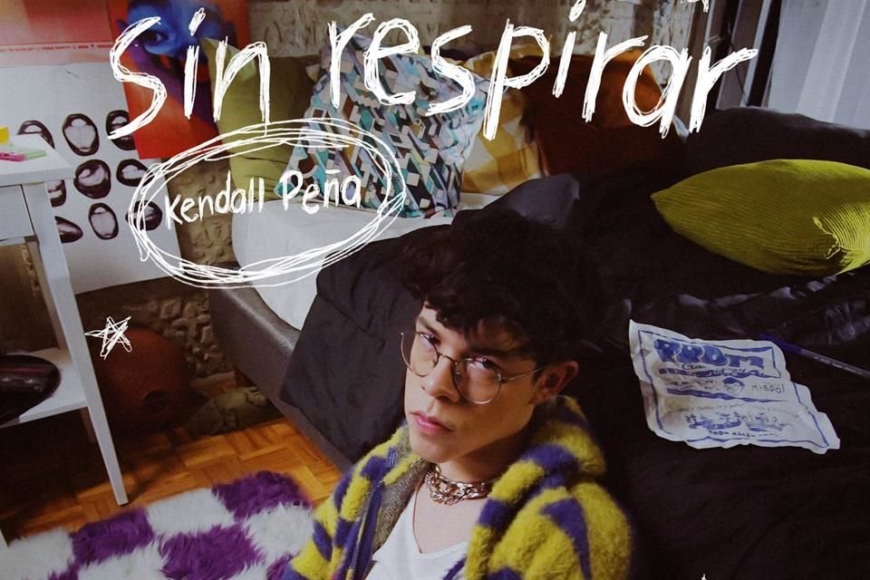 El cantautor Kendall Peña presentó la canción 'Sin Respirar', con la que busca liberar el duelo de una persona que se fue de su vida.