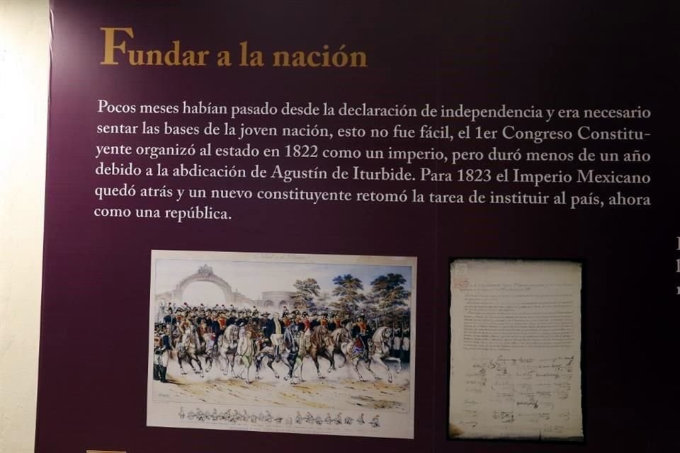 'En especial nos interesa que los visitantes vean cómo estos principios políticos que se discutieron hace 200 años, la mayoría sobrevive hasta la actualidad', dice Mejía.