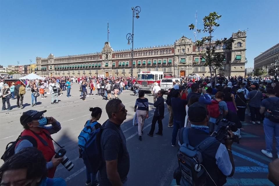 Hacia las 15:50 horas, Bomberos lograron asegurarlo.