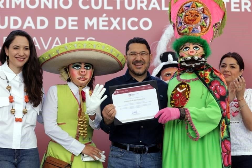 Los carnavales de la capital fueron nombrados patrimonio cultural inmaterial en la Gaceta de la Ciudad de México.